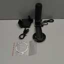 MQOUNY for Magsafe Tripod Stand for iPhone,Portable Pocket Size Selfie Stick with Rechargeable Remote and Metal Ring,Extendable Detachable Cell Phone Tripod Compatible with iPhone/Android (Black)