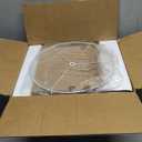 27" Tall Vintage Table Lamp with USB C+A & Outlet,Bronze Industrial End Table Lamp for Living Room,Farmhouse Rustic Bedside Lamp with Frosted Glass Night Light for Bedroom Nightstand,Bronze-1P