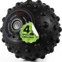 4-Speed Vibrating Massage Ball | Compact Rechargeable Roller | Adjustable Vibration | Quiet & Portable Design