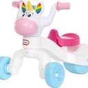 Little Tikes Go & Grow Unicorn Indoor & Outdoor Ride-On Scoot for Preschool Kids Toddlers and Children to Develop Motor Skills for Boys Girls Age 1-3 Years, Large