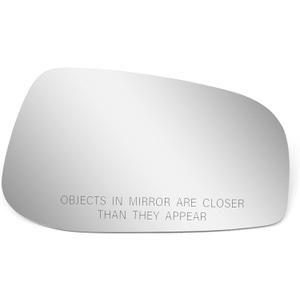 BOOLEE Mirror Glass Replacement Fit For 2004-2006 VOLVO S60 2004-2006 VOLVO S80 2004-2006 VOLVO V70 Passenger Right Side Convex Glass With Adhesives