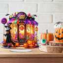 Tabletop Ornament DIY Diamonds Art Painting kit, Tabletop Diamond Art Kits for Adults, Halloween Diamonds Painting Desk Placement Ornament, Special Shaped Rhinestone Gem Diamonds Arts Painting Kit