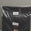 Huolewa File Organizer Box with Lid, Collapsible Faux Leather Hanging File Folder Box Organizer with Plastic Slides, Decorative Home/Office Filing System Boxes for File and Folders Storage