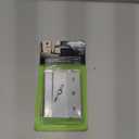 Prime-Line M 6053 Frameless Shower Door Top Bracket Roller Assembly, 3/4 In. Round Plastic Wheel, Ball Bearings, Extruded Aluminum, Bright Finish, Chrome(2 Pack)