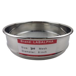 LABALPHA 300 Mesh Lab Sieves, #300 Mesh Test Sieve, 8'' Diameter, 304 Stainless Steel Wire Cloth (0.054mm)