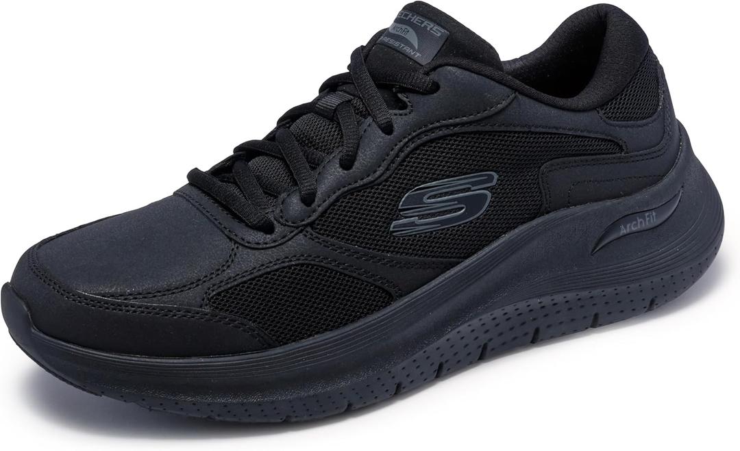 Skechers Men's Work: Arch Fit 2.0 Slip Resistant Lace-up Sneakers for Men, Size US 14