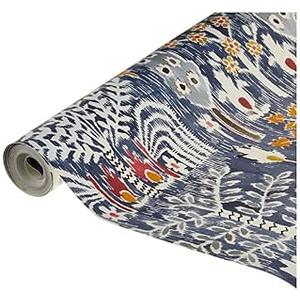 RoomMates RMK12372PL Persian Ikat Peel and Stick Wallpaper, Blue