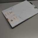 U Brands Magnetic Marble Print Dry Erase Board White Board, 11" x 15.5", Frameless, Includes Magnet and Marker