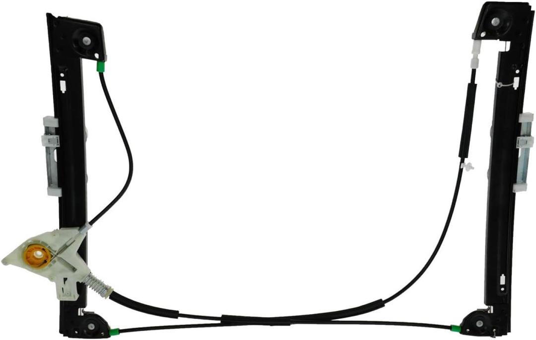 TRQ Left Power Window Regulator Drivers Side Compatible with 2005-2008 Mini Cooper