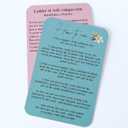 2 x Sunny Present - When You Feel Bad - 44 Double-Sided Mindfulness Cards with Positive Affirmations, Daily Well-Being Tool
