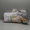 Blissful Diary Baby Play Mats for Floor, 50x50 Inch Crawling Mat for Playpen, Thick Padding Foam Playmats for Babies and Toddlers, Modern Abstract