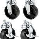 Grill Wheels for Charbroil Performance 463284022 463244819 463660021 463259023 Caster Wheels Caster Locking for Charbroil G350-0024-W2, G515-0082-W1 Grill Wheel for Charbroil Grill Wheels