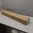 Amazon Basics Wall Mounted Modern Coat Rack with Versatile Storage Hooks, Rectangular, 8-Hook, White