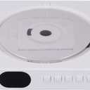 CD Player with Speakers, Wall Mount Protective Cover Portable CD Player for Home (White)