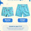 maamgic Boys Swim Trunks Toddler Swim Shorts Little Boys Bathing Suit Swimsuit Toddler Boy Swimwear