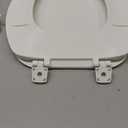Bemis 170 Durable Plastic Toilet Seat, Elongated, White