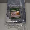 BALANCE Cat Bed Kitten Bed, Washable Round Cat Beds for Indoor Cats, Super Soft Plush Faux Fur Pet Bed for Puppy and Kitten with Anti-Slip Bottom (Grey)