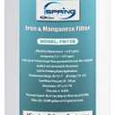 iSpring FM15B Iron and Manganese Reducing Replacement Water Filter Cartridge for Whole House Water Filtration System iSpring WGB21BM, 10"x4.5" High Capacity