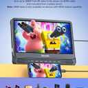 GOnavidio 12" Dual Car DVD Players with HDMI Input, Car TV Screen with Headphones, Mounting Brackets, Support Sync TV/Phone, USB/TF Card, MP4/MKV, Play Same/Different Movies, Dual Speakers, No Battery