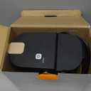 Tastyle Single Serve One Cup Coffee Maker, for K Cups and Grounds, Mini Coffee Maker with Portable Handle, 6 to 12 Oz Brew Size, for Travel, Camping, Office, RV and Dorm, 120V, Black and Gold