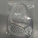 Ball of Foot Cushions (2 Pairs Gel Shoe Inserts), Heel Inserts for Women, Non Slip Heel Pads, Heel Cushions for Women Foot Pain Relief and Comfort, One Size Fits Any (Clear)