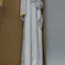 Closet Pro Heavy Duty Adjustable Rod Bundle - 30 by 48-Inch and 18 by 30-Inch, White