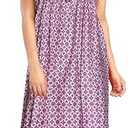 Printed Indian Cotton Long Nightgowns Maxi Gown Pure Cotton Indian Nighty Soft Comfort Sleepwear For Women X-Large, 3 Pieces