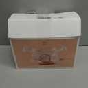 NCVI Electric Breast Pump 8782, Portable Hospital-Grade Double Pump with 4 Modes & 9 Levels, Anti-Backflow, Rechargeable Quiet Breastfeeding Pump for Efficient Comfortable Use at Home, Work or Travel (2200mAh, Pink)