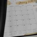 2026 Desk Calendar - Desk Calendar 2026, 22" x 17", Jan 2026 - Dec 2026, 12 Monthly Desk/Wall Calendar, Large Ruled Blocks, Notes, Thick Paper, Corner Protector