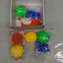 4-Pack Vomiting Puking Egg Stress Balls, Fidget Toys Slime Ball | 8-Pack Slime Squeeze Prank Sensory Toy for Teens, Adults & Kids | Family Novelty Gag Gift,Christmas Stocking Stuffers (2green+2yellow)