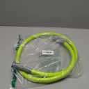Flexzilla Garden Lead-in Hose 5/8 in. x 5 ft., Lightweight All-Weather Water Hose, Durable and Flexible, Leak-Free Connections (Chartreuse)