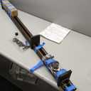 Window Curtain Rod, W 52in