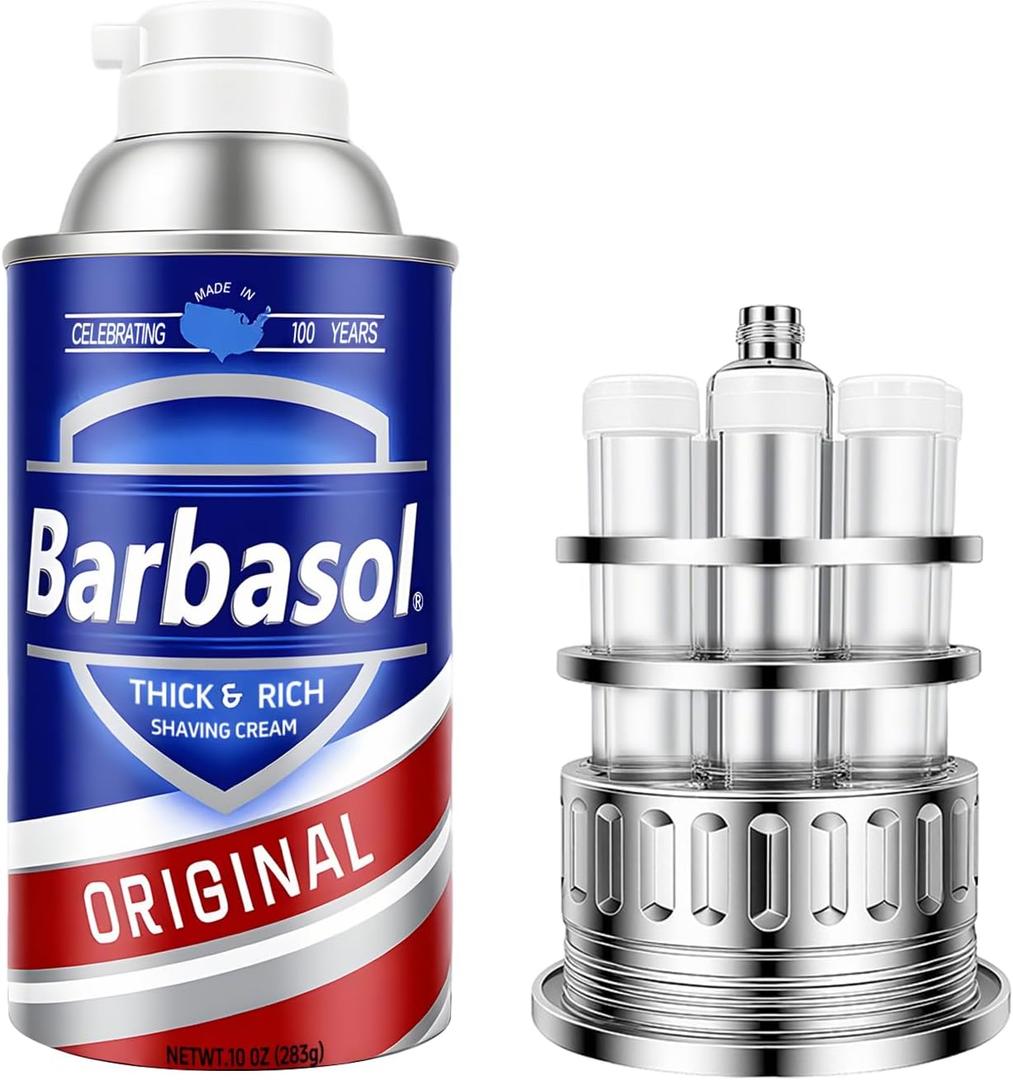 Dinosaur DNA Can Freezer Jar Canister with Metal Rack and Test Tube Dinasaur DNA Props Cryo for Dinosaur Fans and Movie Collectors for Party Decoration Birthday Christmas Gifts Blue