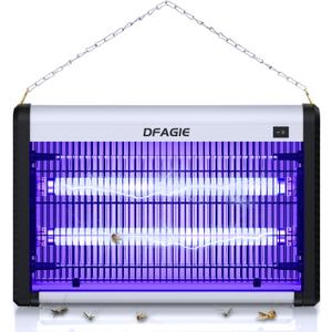 Bug Zapper Indoor, Mosquito Zapper, Electric Bug Zapper, Fly Zapper, Mosquito Killer, Flying Insects, Fruit Fly Traps for Indoors, 3 Prong Plug, 2800V (Black)