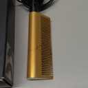 DAN Technology hot Comb Electric for Wigs,450Small hot Comb for Edges,Low and high Temperatures, Hair straightening Comb for Black Hair,Portable & Dual Voltage for Travel & Home