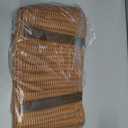 Wicker Shopping Basket with Handle, 12" x 8.5" x 6" Hand-Woven Picnic Basket, Open Top Market Harvest Basket for Food Storage, Kitchen Organization, Home Decor, Camping, Easter Eggs, Gifts