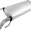 Walker Quiet-Flow SS 54721 Direct Fit Exhaust Muffler Assembly 2.375" Inlet (ID) 2.38" Inlet (OD) 2.25" Outlet (OD) for Toyota RAV4