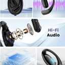 Translation Earbuds Real Time, Translation Earbuds Support 144 Languages, Magnetic Translator Earbuds with APP Support Music and Calling, Wireless Ai Translator Earbuds for Travel Business Learning