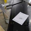 Rolanstar Fireplace TV Stand with Led and Power Outlets, Black Entertainment Center with 26" Electric Fireplace for 45/50/55/60/65 inch TVs, Modern TV Console with Storage Cabinet for Living Room