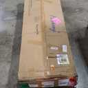 Finnhomy 47" Bar Set - Pub High Top Table With Stools, Rectangular Bar Height Kitchen Set for 2, Industrial Breakfast for Kitchen, Living Room, Rustic Black