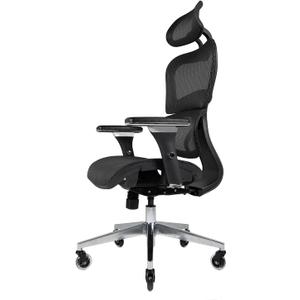 Nouhaus Ergo3D Ergonomic Office Chair Lumbar Support Mesh Office Chair with 4D Adjustable Armrest, Adjustable Headrest and Wheels, Mesh High Back Home Office Desk Chairs(Black)