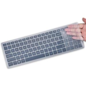 Keyboard Cover Skin for Dell Pro Plus Wireless Compact Keyboard - KM7120W KB740, Dell KM7120W Desktop Keyboard Protector, Clear