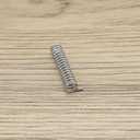 100PCS Car Remote Flip Key Blade Axis Lock Spring Stainless Steel 20mm Length 4mm Diameter 3mm Inner Diameter Key Blade Replacement Parts
