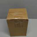 Yunlly 12 Pcs Textured Christmas Ball Ornaments 2.36'' Neutral Christmas Tree Decor Modern Vintage Brown Hanging Decor Shatterproof Home Ornaments for Large Rustic Farmhouse Xmas Tree (Retro White)