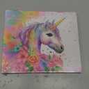 Girls Charm Bracelet Making Kit - Unicorn Jewelry Supplies Make Set DIY Art Craft Set Charm Bracelets Kits Creative Birthday Gifts for Kids Age 6 7 8 9 10 11 12 Year Old Girl Little Children Girl Toys