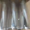Nuogo 12 Pcs Plastic Clear Cylinder Vase for Home 16 Inch Acrylic Flower Clear Vase Centerpiece for Centerpieces Wedding Party Decorations