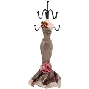 Fashion Jewelry Display Stand, Hanging Jewelry Organizer Holder Human Model For Jewelry Towers - Girls & Women (Small Model)