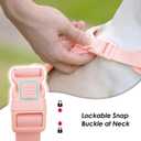 No Pull Dog Harness, Puppy Vest with Front Clip for Small Medium Large Sized Dog(Light Pink,M)