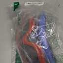 Protective Goggles, Safety Glasses Eyewear Compatible with Nerf Guns for Game Battle (2 Pack Goggles - Blue & Red)