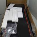 Walking Pad, Under Desk Treadmill, Walking Pad with Incline, 2 in 1 Treadmills for Home/Office, Compact Portable Foldable Treadmill, Installation-Free Low Noise, Safety Lock and LED Display